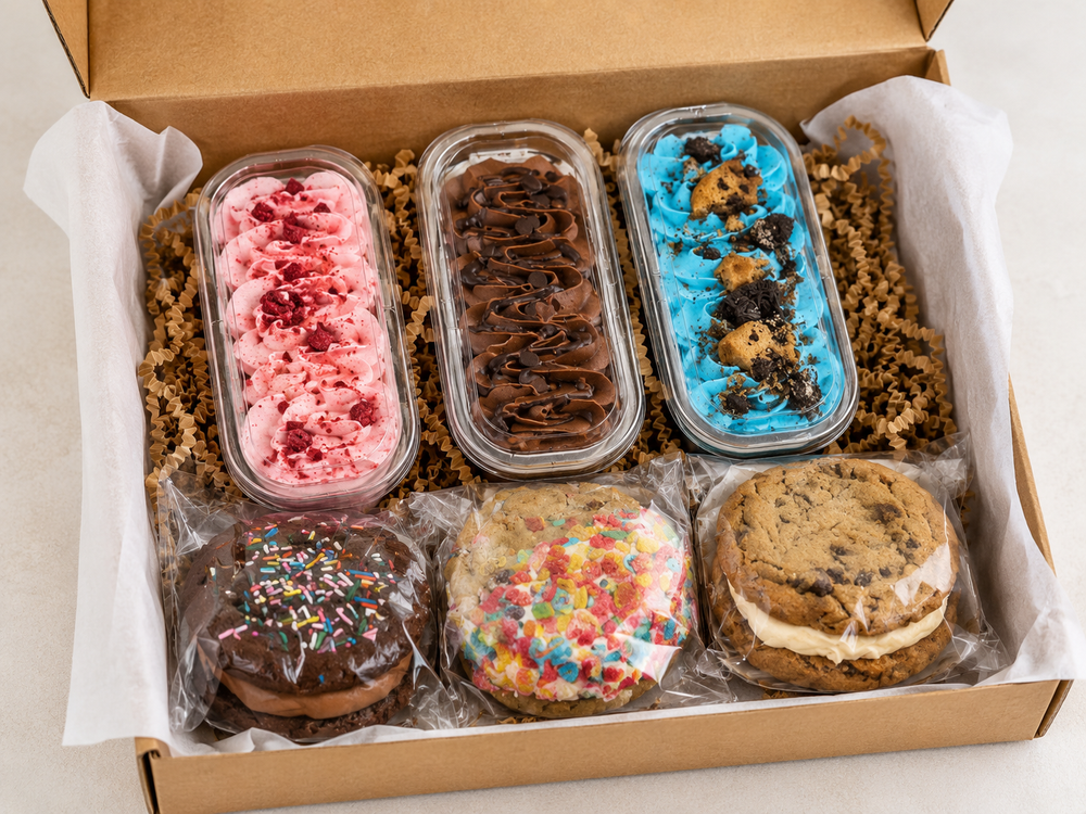 Weekly sampler box from Level Up Bakery