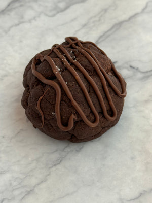 Brookie Stuffed Cookie