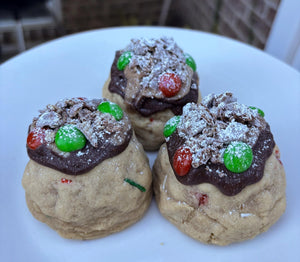 Puppy Chow (Muddy Buddy) Stuffed Cookie
